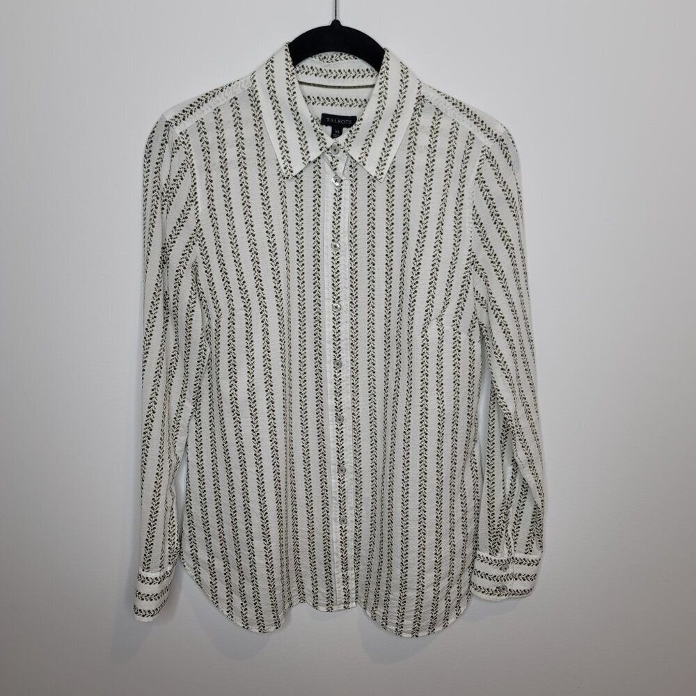 Talbots Button‎ Up Womens XSmall
